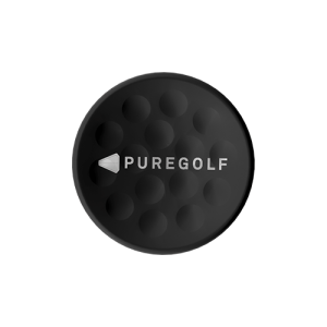 TWiNTEE puregolf logo golf tee schwarz
